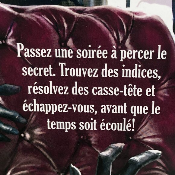 New Sealed ThinkFun Escape The Room Secret of Dr. Gravely's Retreat - French - Picture 7 of 10